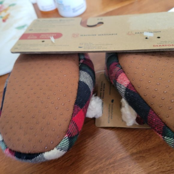 baby bear slippers dearfoams close back slipper - Picture 7 of 7